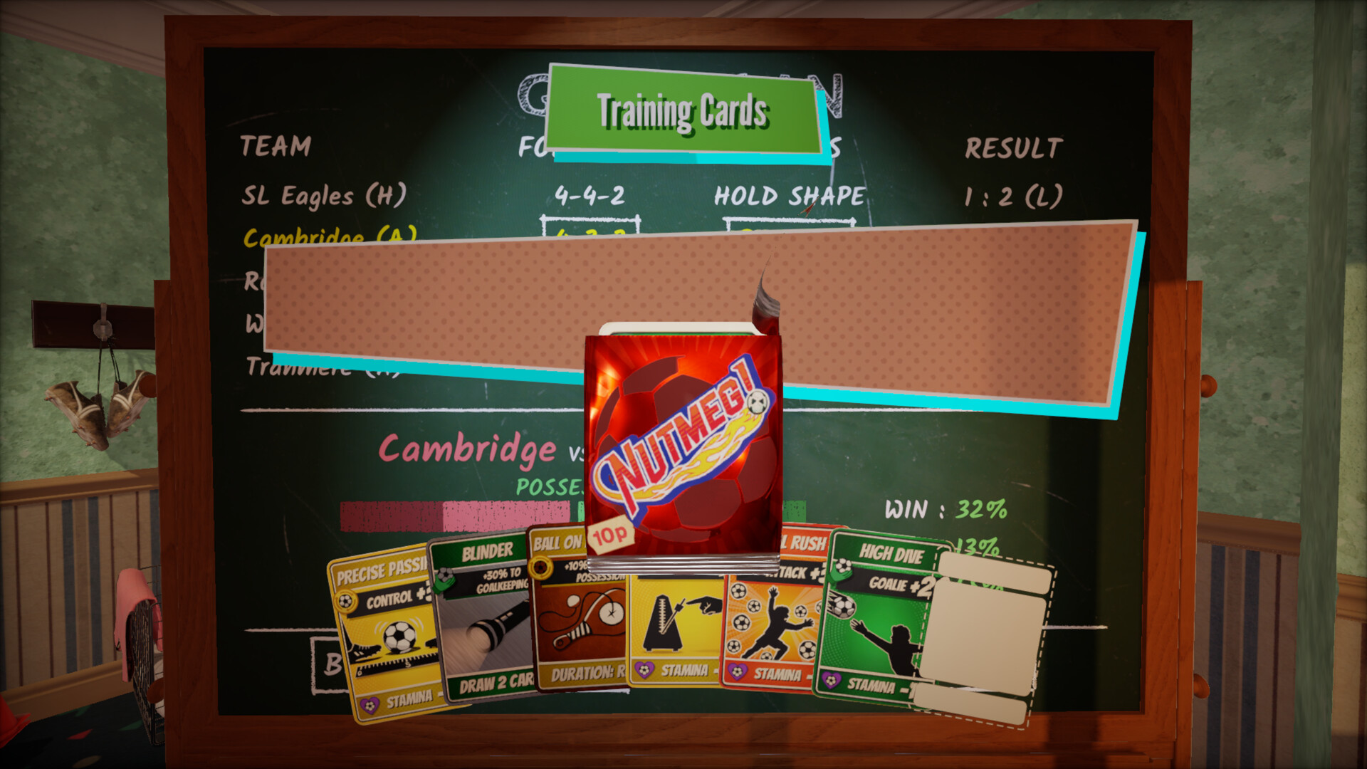 NUTMEG A Nostalgic Deckbuilding Football Manager-TENOKE Download 